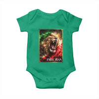 Free Iran Lion Baby Onesie Freedom Resistance Solidarity Movement Gift