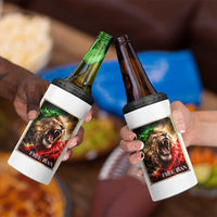 Free Iran Lion 4 in 1 Can Cooler Tumbler Freedom Resistance Solidarity Movement Gift