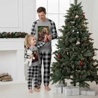 Free Iran Lion Plaid Pajama Set Freedom Resistance Solidarity Movement Gift