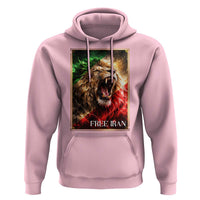 Free Iran Lion Hoodie Freedom Resistance Solidarity Movement Gift