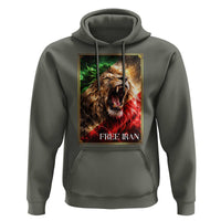 Free Iran Lion Hoodie Freedom Resistance Solidarity Movement Gift