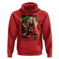 Free Iran Lion Hoodie Freedom Resistance Solidarity Movement Gift