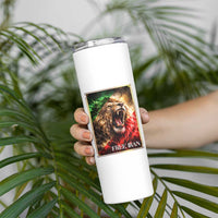 Free Iran Lion Skinny Tumbler Freedom Resistance Solidarity Movement Gift