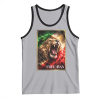 Free Iran Lion Tank Top Freedom Resistance Solidarity Movement Gift