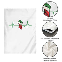 Free Iran Garden Flag Patriotic Heartbeat Flag Movement Gift