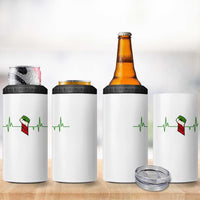 Free Iran 4 in 1 Can Cooler Tumbler Patriotic Heartbeat Flag Movement Gift