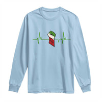 Free Iran Long Sleeve Shirt Patriotic Heartbeat Flag Movement Gift