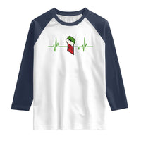 Free Iran Raglan Shirt Patriotic Heartbeat Flag Movement Gift
