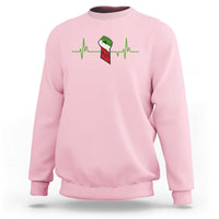 Free Iran Sweatshirt Patriotic Heartbeat Flag Movement Gift