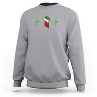 Free Iran Sweatshirt Patriotic Heartbeat Flag Movement Gift
