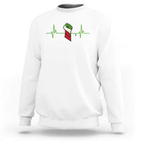 Free Iran Sweatshirt Patriotic Heartbeat Flag Movement Gift