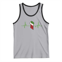 Free Iran Tank Top Patriotic Heartbeat Flag Movement Gift