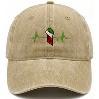 Free Iran Washed Cotton Baseball Cap Patriotic Heartbeat Flag Movement Gift