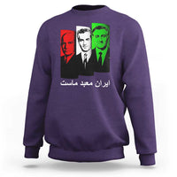Pahlavi Kings Of Iran Sweatshirt Iran Is Our Temple Patriotic Resistance