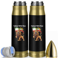 I Stand With Iran Bullet Tumbler Freedom Lion Patriotic Resistance Gift