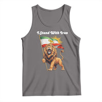 I Stand With Iran Tank Top Freedom Lion Patriotic Resistance Gift