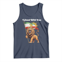 I Stand With Iran Tank Top Freedom Lion Patriotic Resistance Gift