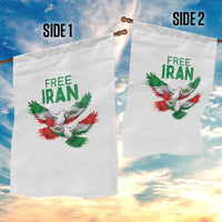 Iranian Flag Peace Doves Garden Flag Free Iran Freedom Statement Gift