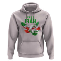 Iranian Flag Peace Doves Hoodie Free Iran Freedom Statement Gift