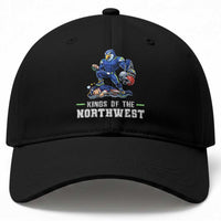 Kings Of The Northwest Baseball Cap Funny Seattle Dominates New England