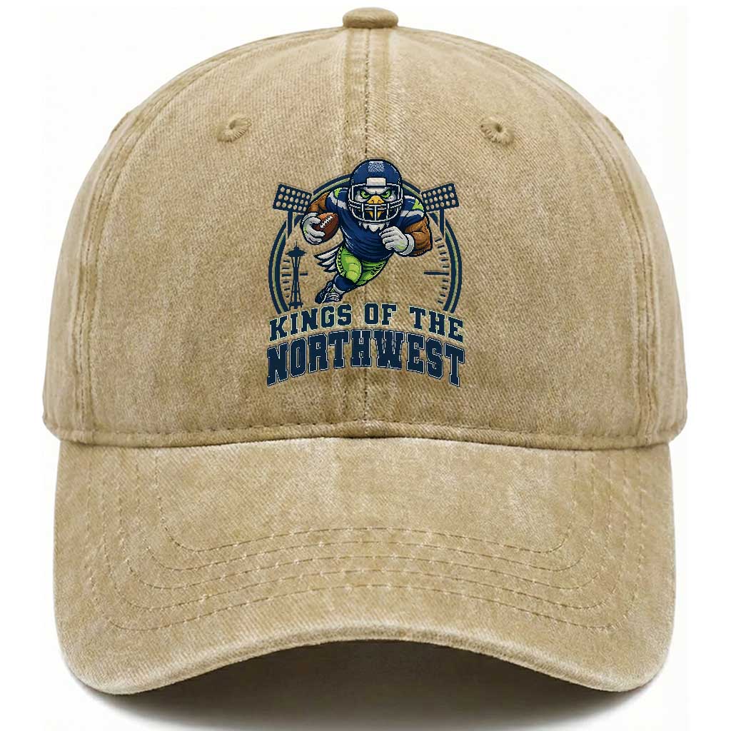 Kings Of The Northwest Washed Cotton Baseball Cap 12s Fan Pride