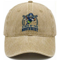 Kings Of The Northwest Washed Cotton Baseball Cap 12s Fan Pride