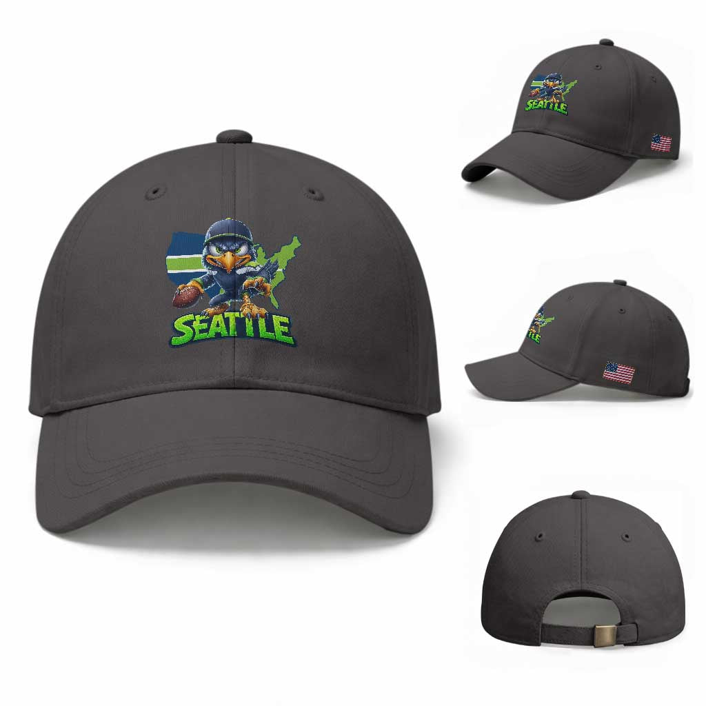 Seattle Fan Pride Baseball Cap Gift For Sports Lover