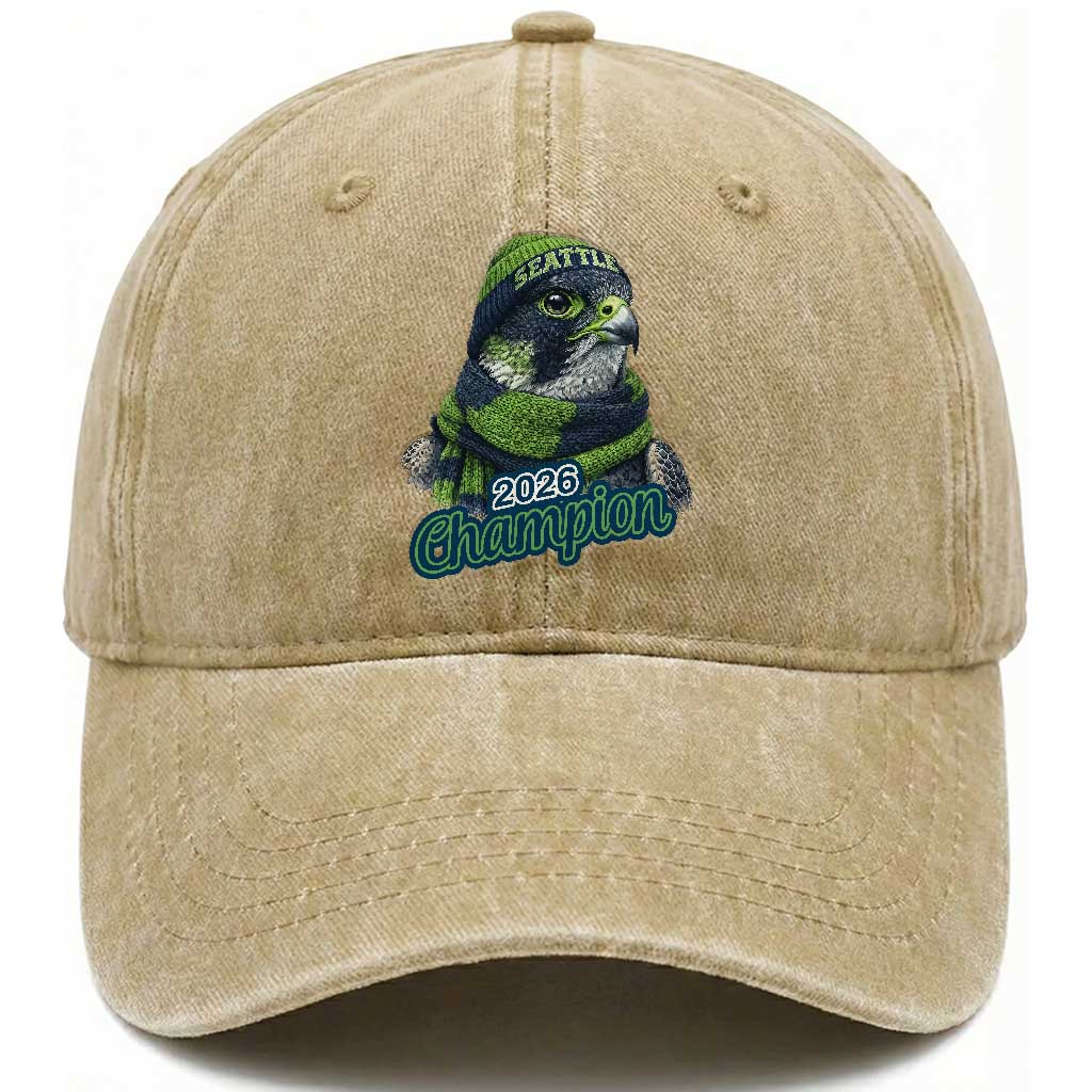 2026 Champion Pride Washed Cotton Baseball Cap Gift For Northwest Sports Fans