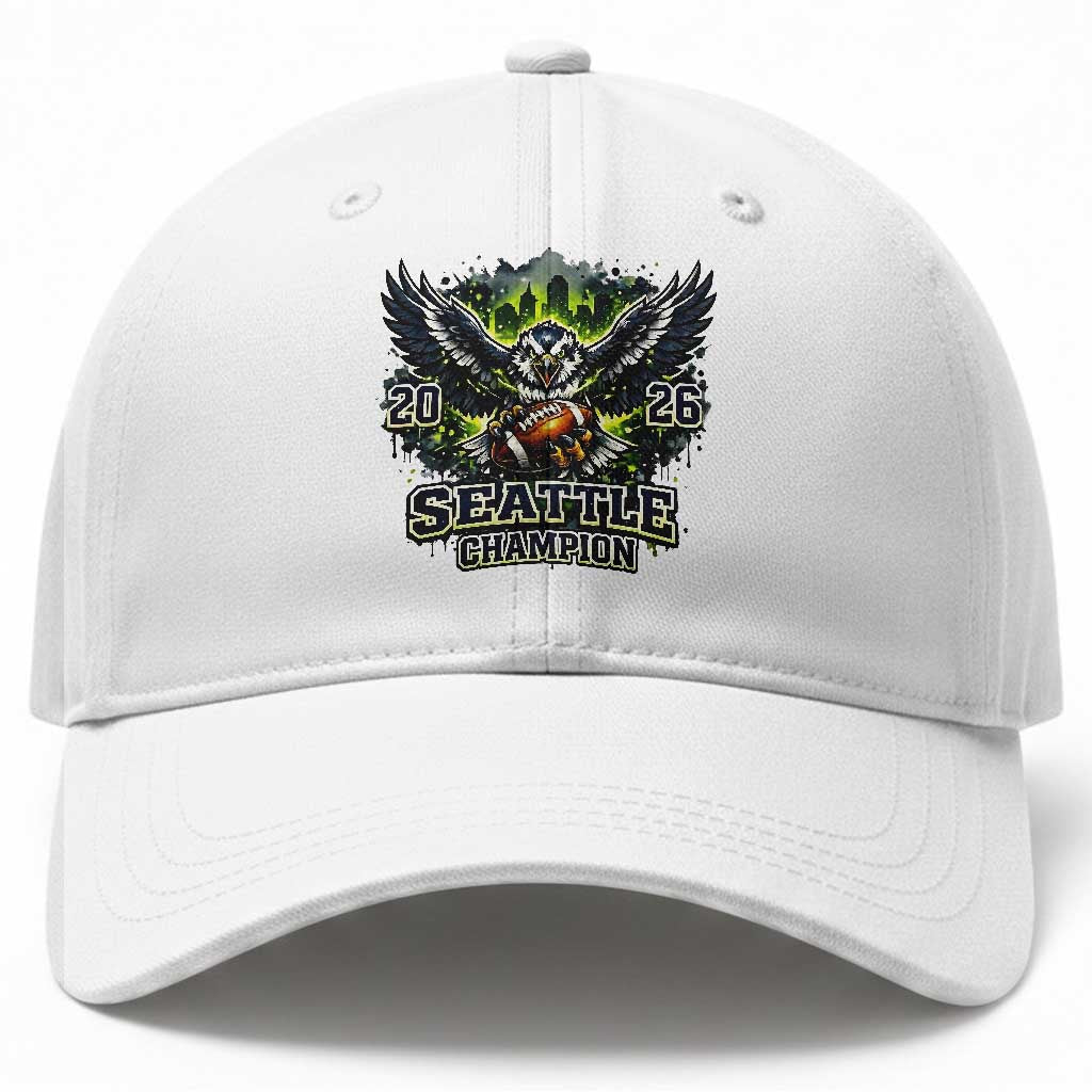2026 Champion Baseball Cap Gift For Seattle Sports Fans