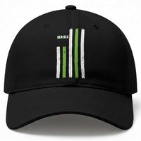 SEA12LE Champion Football Fan Gift Baseball Cap Blue Green Pride
