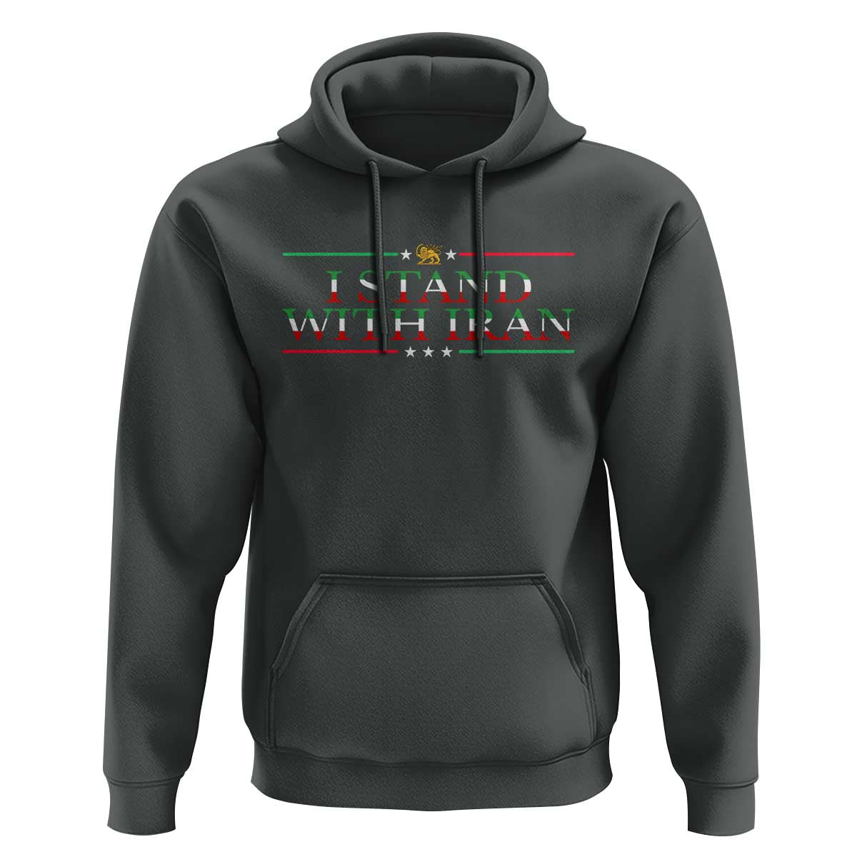 I Stand With Iran Hoodie Freedom For Iran 2026 Resistance Movement
