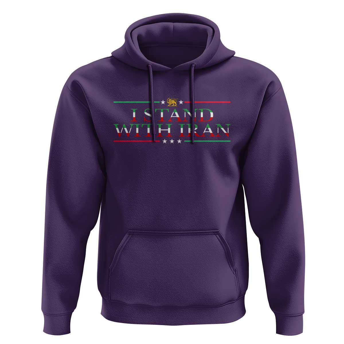 I Stand With Iran Hoodie Freedom For Iran 2026 Resistance Movement