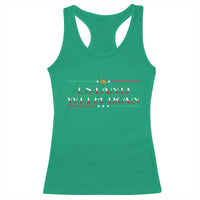 I Stand With Iran Racerback Tank Top Freedom For Iran 2026 Resistance Movement