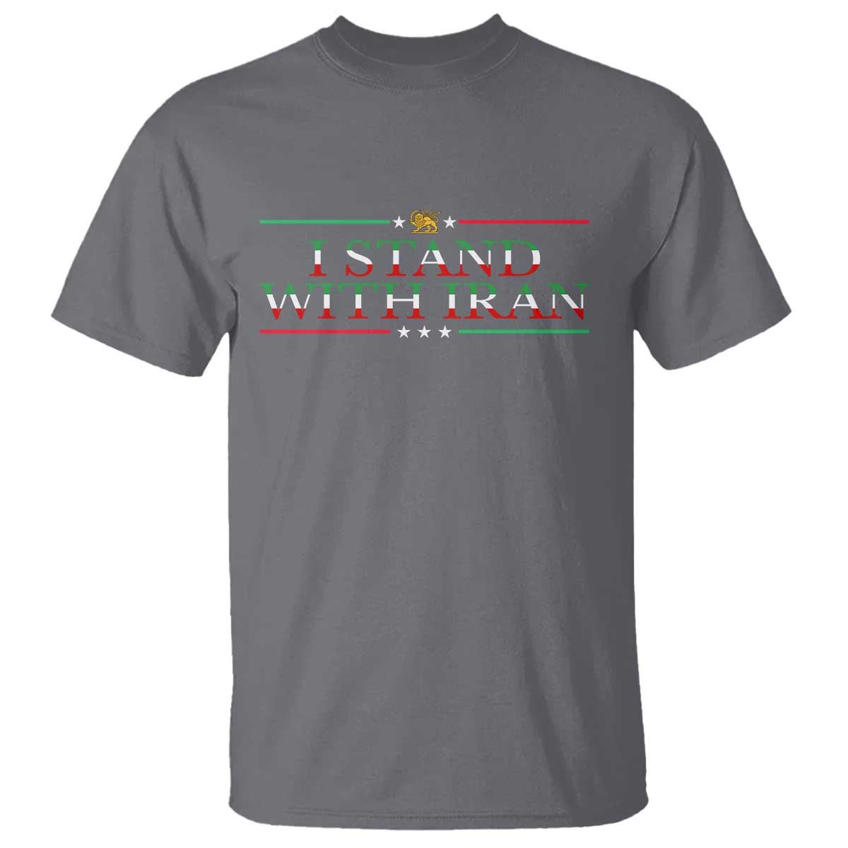 I Stand With Iran T Shirt Freedom For Iran 2026 Resistance Movement