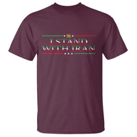 I Stand With Iran T Shirt Freedom For Iran 2026 Resistance Movement