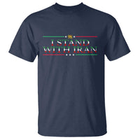 I Stand With Iran T Shirt Freedom For Iran 2026 Resistance Movement