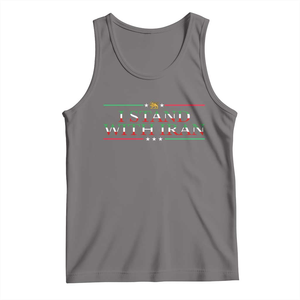 I Stand With Iran Tank Top Freedom For Iran 2026 Resistance Movement