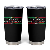 I Stand With Iran Tumbler Cup Freedom For Iran 2026 Resistance Movement
