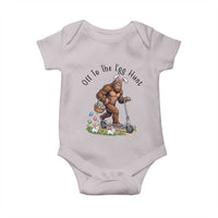 Funny Easter Bigfoot Baby Onesie Off To The Egg Hunt