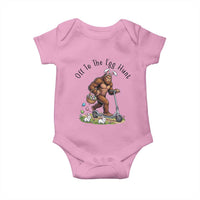 Funny Easter Bigfoot Baby Onesie Off To The Egg Hunt