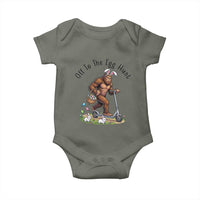 Funny Easter Bigfoot Baby Onesie Off To The Egg Hunt