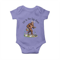 Funny Easter Bigfoot Baby Onesie Off To The Egg Hunt