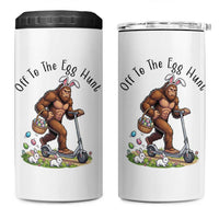 Funny Easter Bigfoot 4 in 1 Can Cooler Tumbler Off To The Egg Hunt