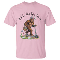 Funny Easter Bigfoot T Shirt Off To The Egg Hunt