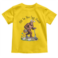 Funny Easter Bigfoot Toddler T Shirt Off To The Egg Hunt
