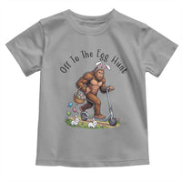 Funny Easter Bigfoot Toddler T Shirt Off To The Egg Hunt