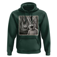 Funny Easter Bunny Selfie Mothman Egg Hunt Hoodie