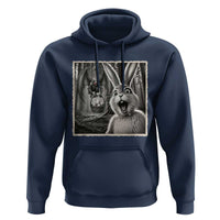Funny Easter Bunny Selfie Mothman Egg Hunt Hoodie