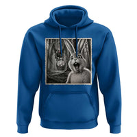 Funny Easter Bunny Selfie Mothman Egg Hunt Hoodie