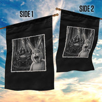 Funny Easter Bunny Selfie Garden Flag Bigfoot Jersey Devil Chupacabra Egg Hunt